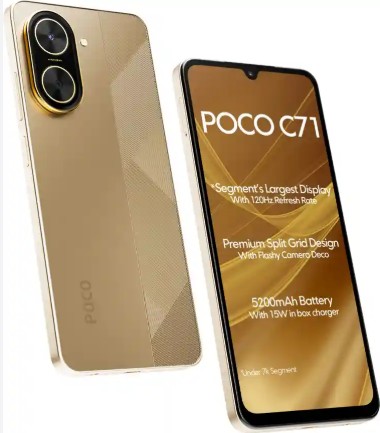 Celular Xiaomi Poco C71 4GB 128GB | TECNOVO SOLUCIONES INTEGRALES